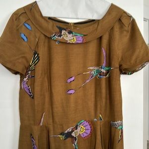 Boden Silky Bird Dress